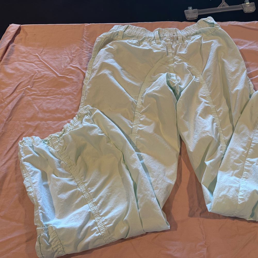 BDG Y2K Low Rise Cargo Pants in Mint Green - Picture 4 of 7
